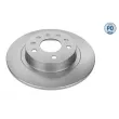 MEYLE 615 523 0008/PD - Jeu de 2 disques de frein arrière