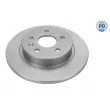 MEYLE 615 523 0009/PD - Jeu de 2 disques de frein arrière
