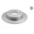 MEYLE 615 523 0023/PD - Jeu de 2 disques de frein arrière