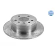 MEYLE 615 523 6004 - Jeu de 2 disques de frein arrière
