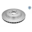 Jeu de 2 disques de frein arrière MEYLE [70-83 523 0001/PD]