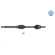 Arbre de transmission avant droit MEYLE [714 498 0054]