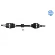 Arbre de transmission avant gauche MEYLE [714 498 0105]