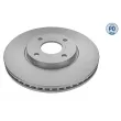 Jeu de 2 disques de frein avant MEYLE [715 521 0033/PD]