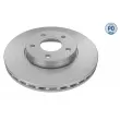MEYLE 715 521 0034/PD - Jeu de 2 disques de frein avant