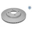 Jeu de 2 disques de frein avant MEYLE [715 521 0047/PD]