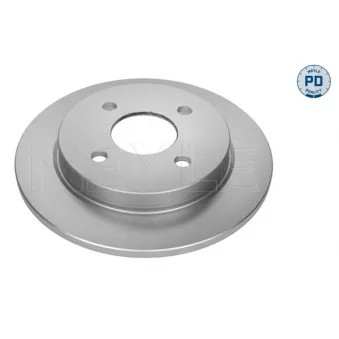 Jeu de 2 disques de frein arrière MEYLE OEM 7204066