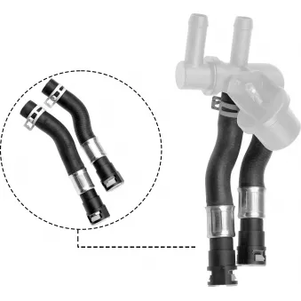 Gaine de chauffage GATES [02-3490]