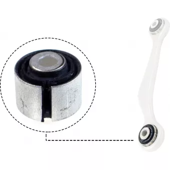 GATES AWS1880 - Silent bloc de suspension (train avant)