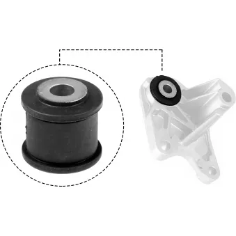 GATES ETM1539 - Suspension, support de boîte de vitesse manuelle