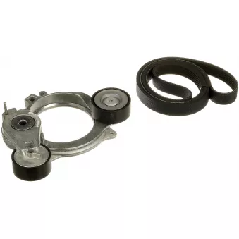 Jeu de courroies trapézoïdales à nervures GATES K016PK1120EST pour AUDI A6 35 TDI Mild Hybrid - 163cv