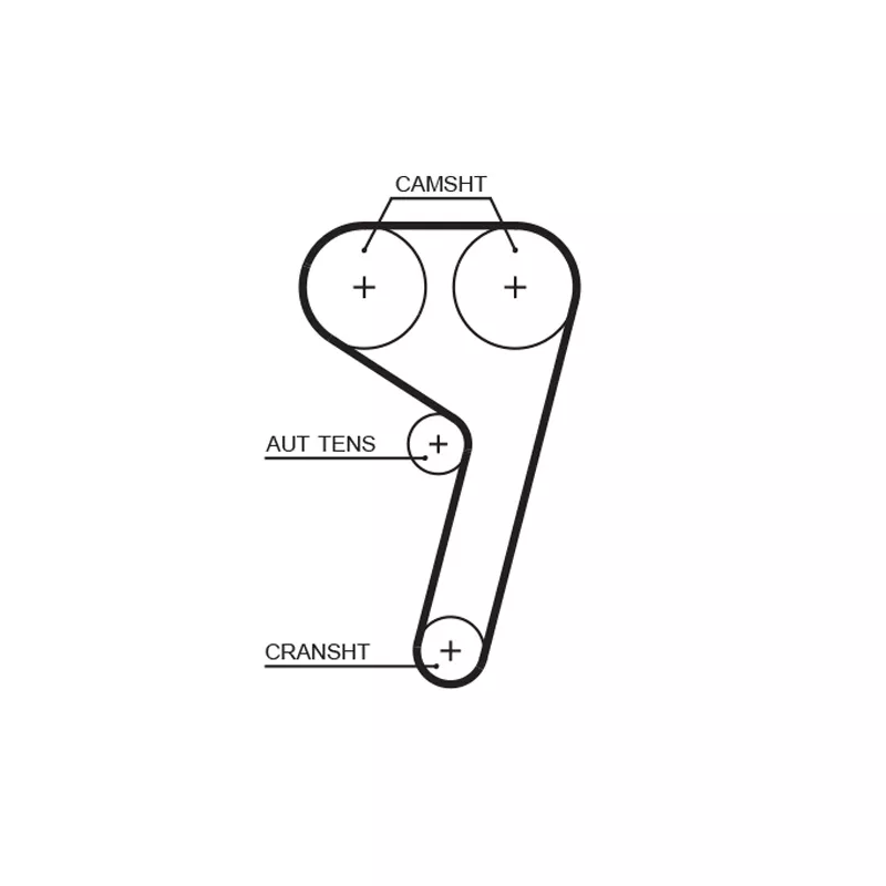 Pompe à eau + kit de courroie crantée GATES KP25669XS-1 - Visuel 2