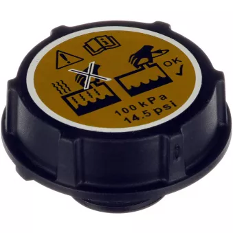Bouchon, réservoir de liquide de refroidissement GATES RC263 pour RENAULT MEGANE 1.6 MZR - 105cv