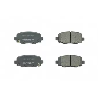 AISIN BPFC-7006 - Jeu de 4 plaquettes de frein avant