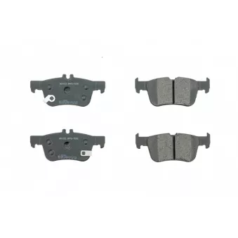 AISIN BPFD-7000 - Jeu de 4 plaquettes de frein avant