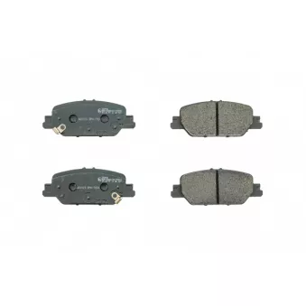 AISIN BPH-7004 - Jeu de 4 plaquettes de frein avant