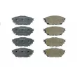 Jeu de 4 plaquettes de frein AISIN [BPM-7005]