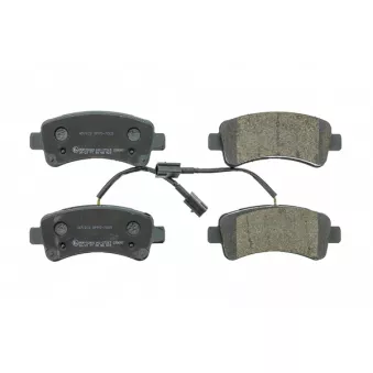 AISIN BPPS-7005 - Jeu de 4 plaquettes de frein avant