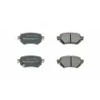 Jeu de 4 plaquettes de frein avant AISIN [BPZ-7002]