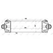 NRF 30037 - Intercooler, échangeur