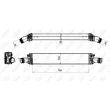NRF 30189 - Intercooler, échangeur