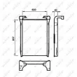 NRF 30222 - Intercooler, échangeur