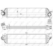 NRF 30358 - Intercooler, échangeur