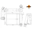 NRF 30379 - Intercooler, échangeur