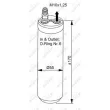 NRF 33206 - Filtre déshydratant, climatisation