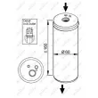 NRF 33296 - Filtre déshydratant, climatisation