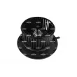 Moteur électrique, pulseur d'air habitacle NRF [34043]