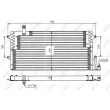 Condenseur, climatisation NRF [35534]