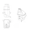 NRF 454040 - Vase d'expansion, liquide de refroidissement