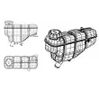 NRF 454044 - Vase d'expansion, liquide de refroidissement