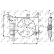 NRF 470023 - Ventilateur, refroidissement du moteur
