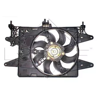 Ventilateur, refroidissement du moteur NRF 47232 pour FIAT DOBLO 1.6 Natural Power - 92cv