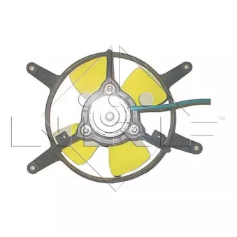Ventilateur, refroidissement du moteur NRF 47256 pour SEAT IBIZA 0.9 - 44cv