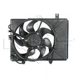Ventilateur, refroidissement du moteur NRF 47283 pour HYUNDAI GETZ 1.1 - 63cv