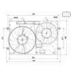 NRF 47928 - Ventilateur, refroidissement du moteur