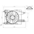 NRF 47966 - Ventilateur, refroidissement du moteur