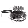 NRF 49023 - Embrayage, ventilateur de radiateur