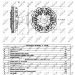 NRF 49073 - Embrayage, ventilateur de radiateur