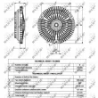 NRF 49530 - Embrayage, ventilateur de radiateur