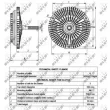 NRF 49534 - Embrayage, ventilateur de radiateur