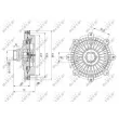 NRF 49635 - Embrayage, ventilateur de radiateur