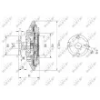 NRF 49643 - Embrayage, ventilateur de radiateur