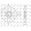 NRF 49833 - Roue du souffleur, refroidissementdu moteur