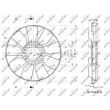NRF 49843 - Roue du souffleur, refroidissementdu moteur