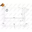 NRF 503508 - Radiateur, refroidissement du moteur