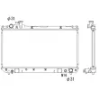 NRF 503988 - Radiateur, refroidissement du moteur